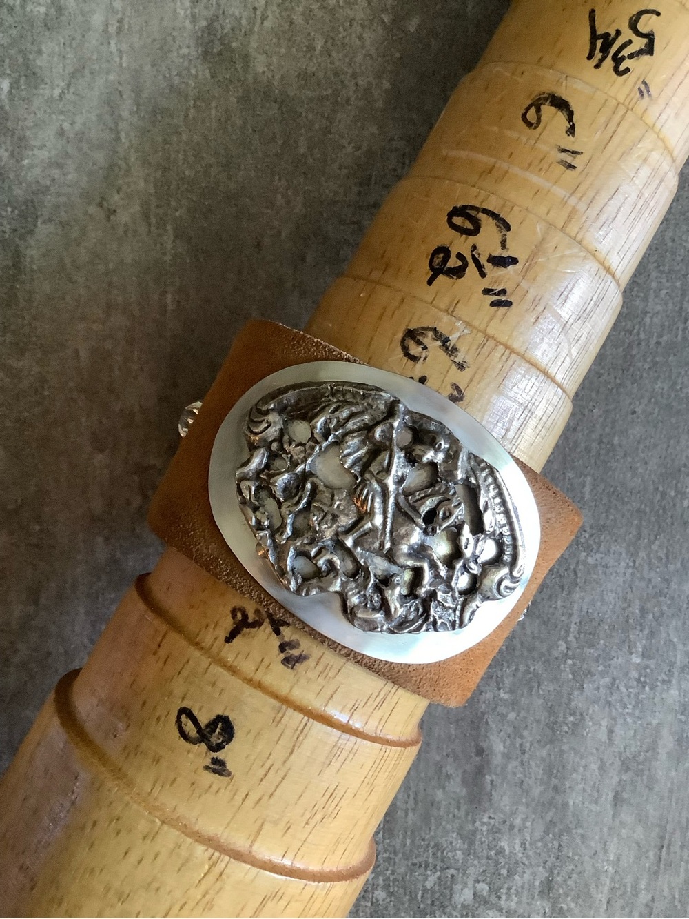 Horse & Rider cuff , adjustable - Picture 7 of 9